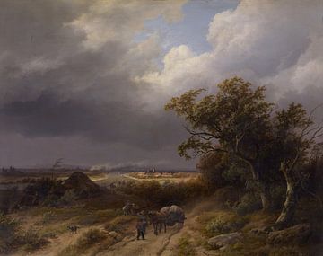 Landschaft bei Kleve, Barend Cornelis Koekkoek, 1846