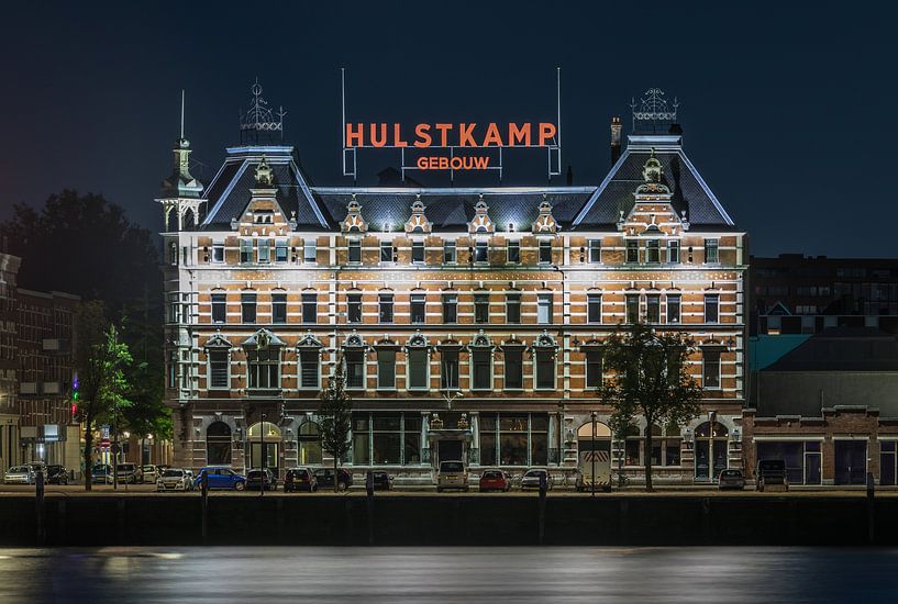 Le Hulstkamp Gebouw sur Noordereiland à Rotterdam par MS Fotografie | Marc van der Stelt