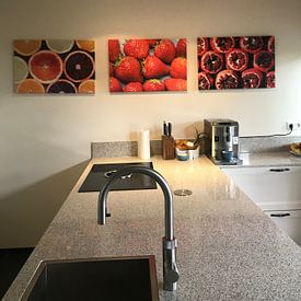 Customer photo: Pomegranates  by STEVEN VAN DER GEEST, on canvas