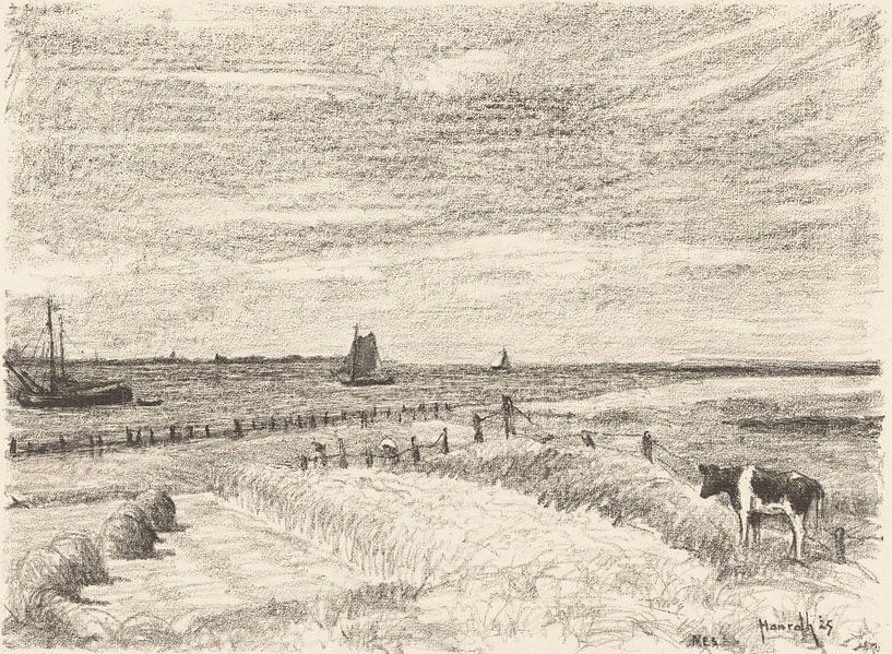 Nes (Ameland), Otto Hanrath, 1925 by Atelier Liesjes