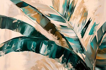 Tropical leaves by Poster Art Shop