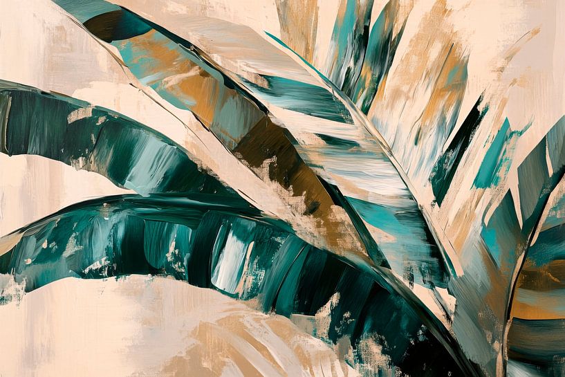 Tropical leaves by Poster Art Shop