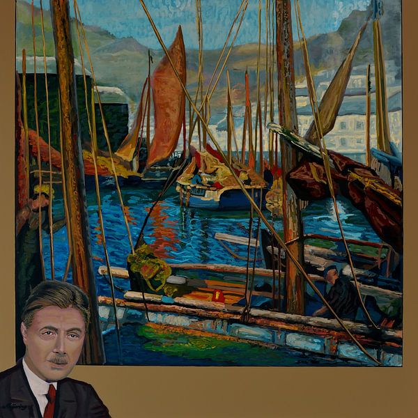 Hendrik Jan Wolter Painting by Paul Meijering