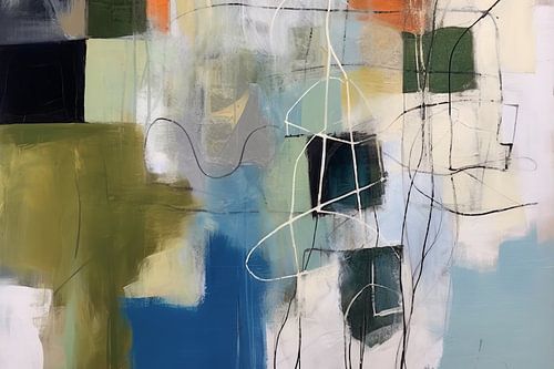 Moderne Formen und Linien