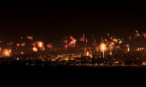 Vuurwerk boven Vaals 2017