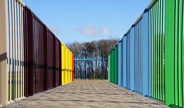 Coloured lines sur Montferland Fotografie