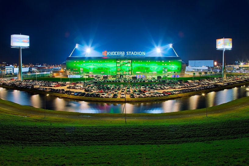 Kyocera Stadium, ADO The Hague during a match by Anton de Zeeuw