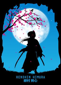 Kenshin himura blue moon van Ayyen Khusna