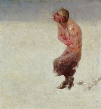 Franz von Stuck - Verloren (1891) van Peter Balan
