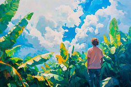 Paradis tropical sur Poster Art Shop