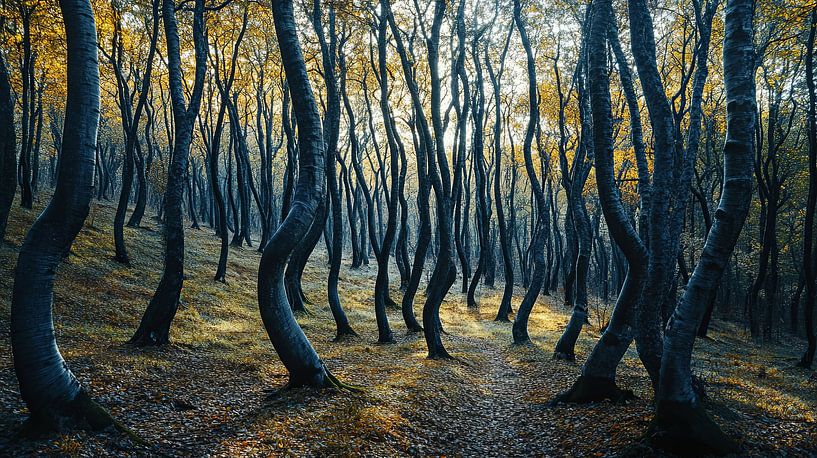malerischer Wald von Egon Zitter