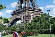 Romantischer Besuch in Paris von Michel de Jonge Miniaturansicht