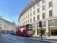 Roter Bus in London, Regent Street