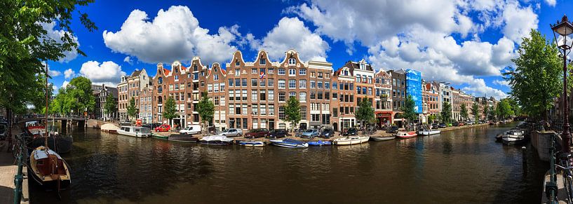 Prinsengracht Amsterdam panorama par Dennis van de Water
