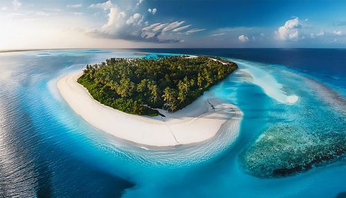 Droomstranden met eiland