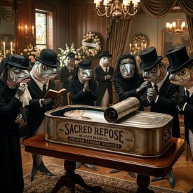 Letzter Gruß in Dosen von Retrotimes