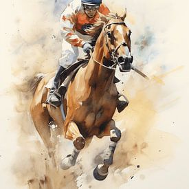 Horse Racing Sport Gallop Jockey Dynamics Movement by gm_designs