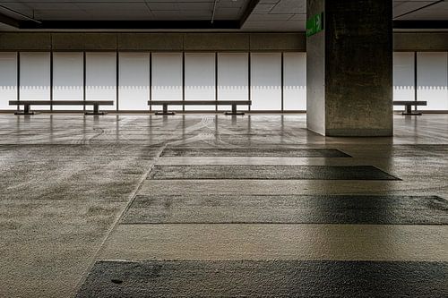 Leeres Parkhaus