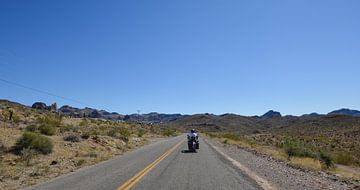 Sitgreaves Pass naar Oatman, Route 66, Arizona