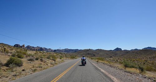 Sitgreaves Pass nach Oatman, Route 66, Arizona