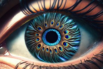 Peacock eye: the art of seeing by Christian Ovís