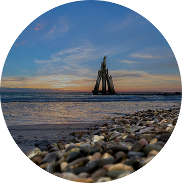 Zonsondergang aan de kust van Helga fotosvanhelga