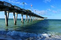 Pier in Venetië Florida - Visserspier Venetië Florida