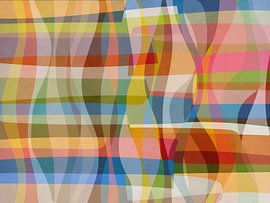 Regenbogenraster mit sanften Wellen