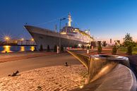 ss Rotterdam in blue hour by Prachtig Rotterdam thumbnail