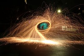 peinture lumineuse sur Eduard metz
