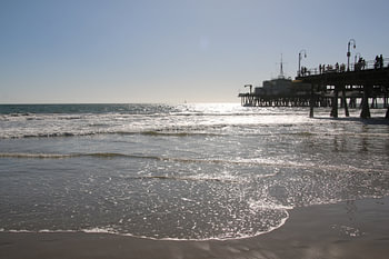 Pier von Santa Monica USA
