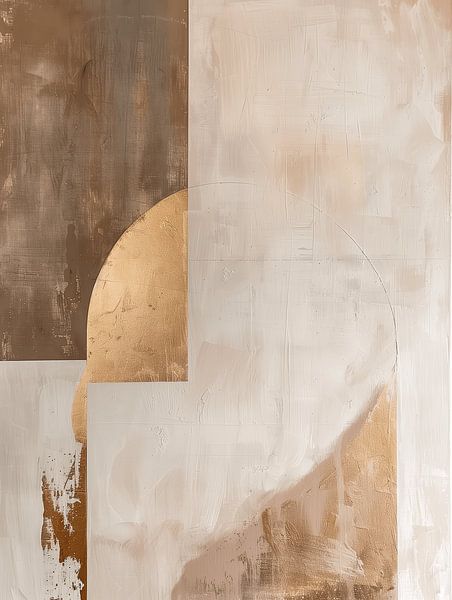 Verwitterte Imagination - Geometrische Abstraktion 1.2 von Ralf van de Sand