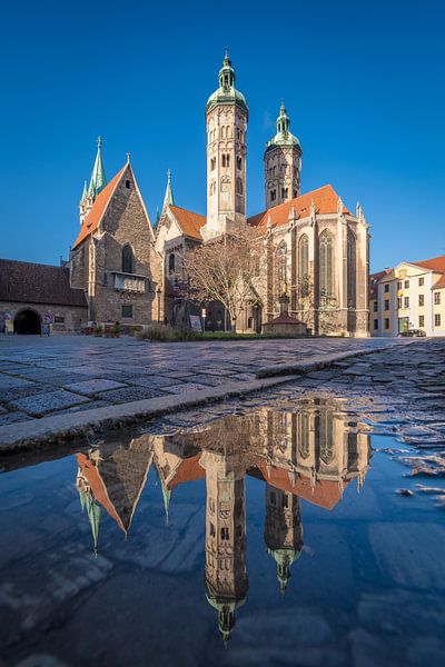 Naumburgse Dom in de spiegel van Martin Wasilewski