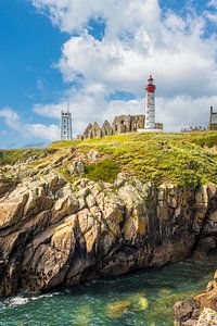 Phare de Saint-Mathieu und Abbaye de Saint-Mathieu, Plougonvelin, Bretagne