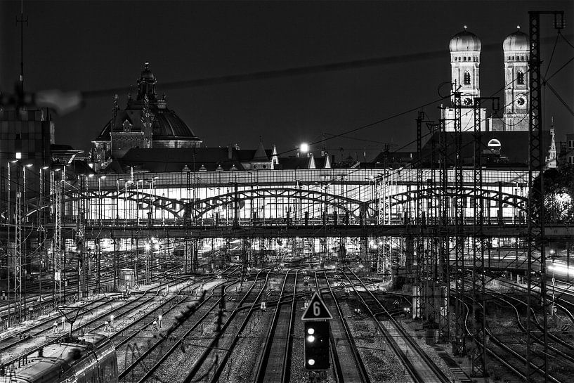 Gare centrale de Munich par Achim Thomae Photography