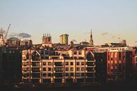 London tijdens zonsondergang