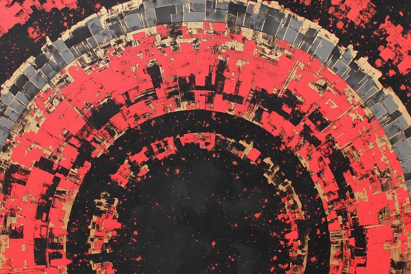 Lobby interior | Lobby Ring by Eye catching paintings