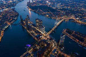 Aerial: Rotterdam cityscape von David Zisky