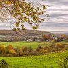 Couleurs d'automne à Schweiberg, dans le sud du Limbourg sur John Kreukniet