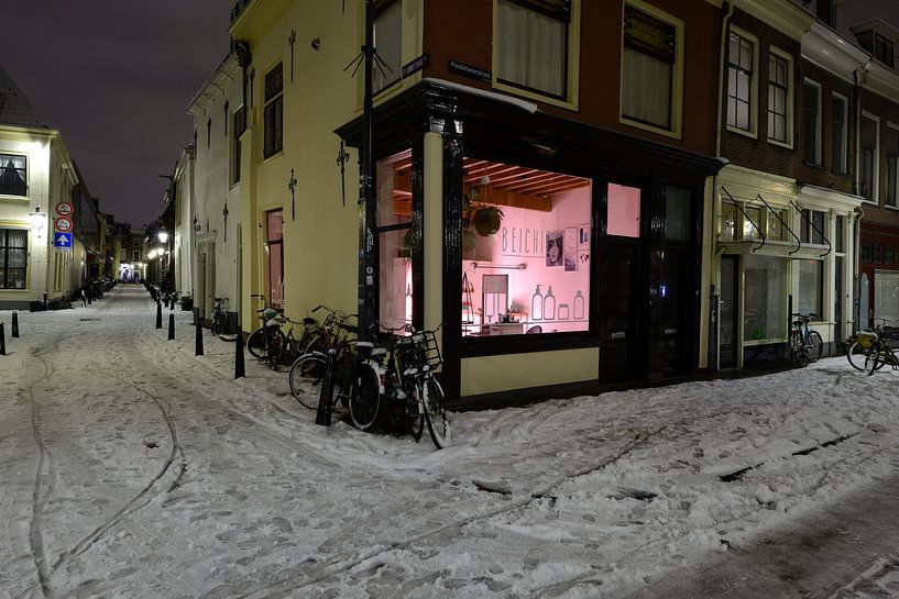 Salon de coiffure Beichies dans la Predikherenstraat à Utrecht par Donker Utrecht
