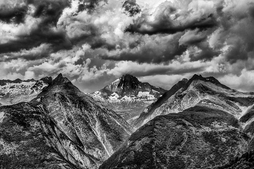 Bietschhorn entre 2 orages par Ad Van Koppen Fotografie