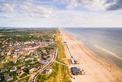 Bergen aan Zee vanuit de Lucht