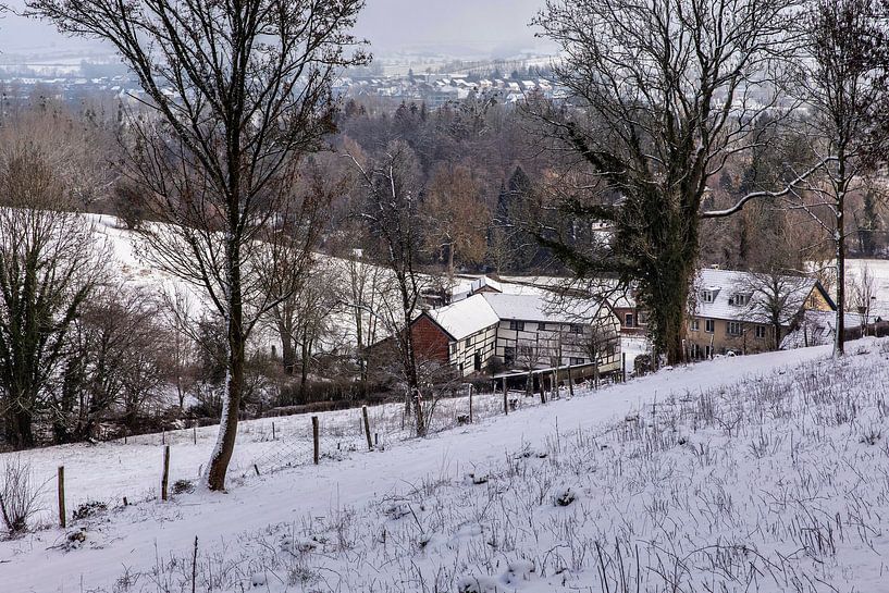 Half-timbered house in Beertsenhoven by Rob Boon