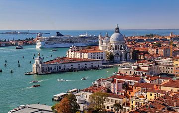 Cityscape of Venice, Italy, from the San Marco clock tower by Jan Kranendonk