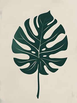 feuille verte botanique sur Giandra Safaraz