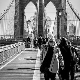 Brooklyn Bridge, New York City sur Harm Roseboom