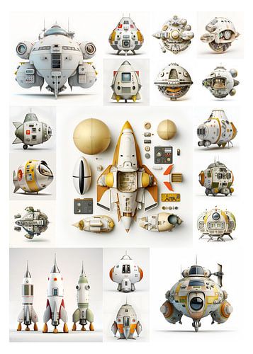 SPACESHIPS COLLECTED 01
