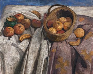 Stilleven met appels en bananen, Paula Modersohn-Becker