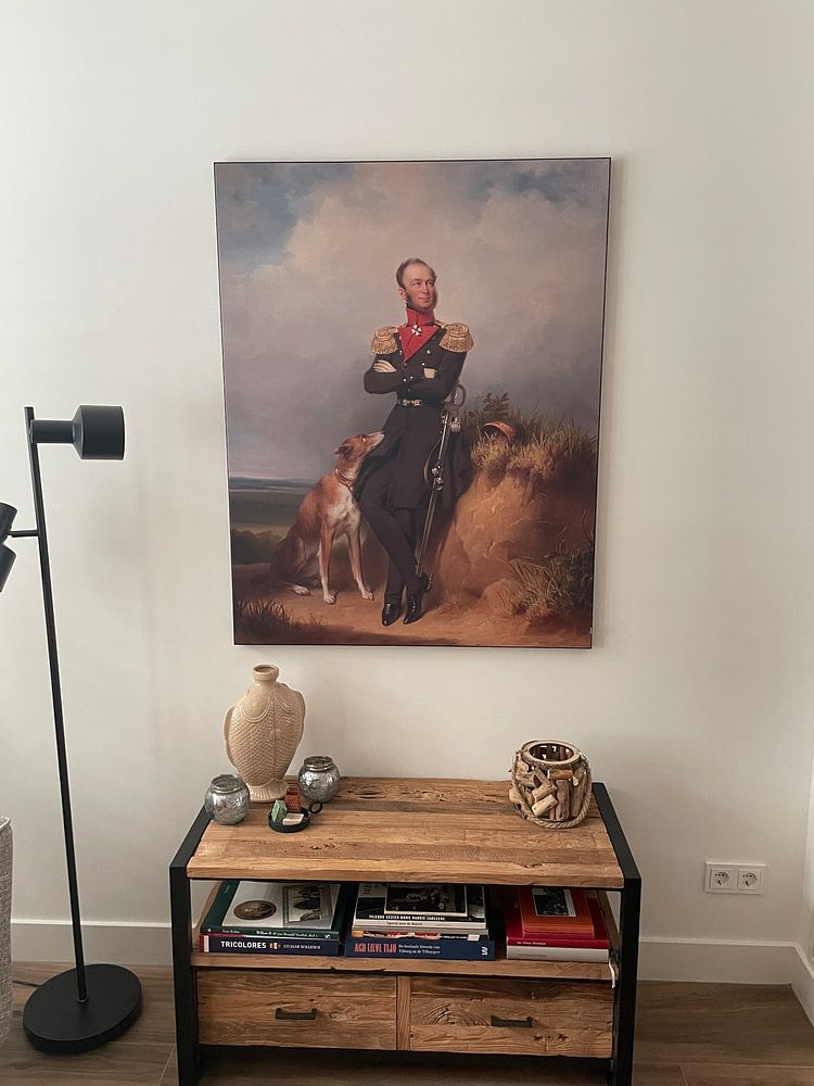 Portrait de Willem II, roi des Pays-Bas, Jan Adam Kruseman 