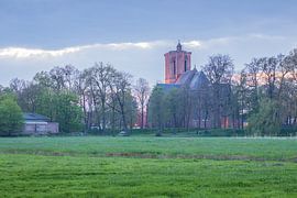 Nice view of Elburg's Grote Kerk by Meindert Marinus